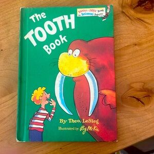 Dr. Seuss The Tooth Book by Theo LeSieg Hardcover Kids Book